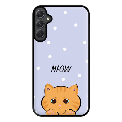 Ginger Cat - Cats Phone Case for Galaxy A34