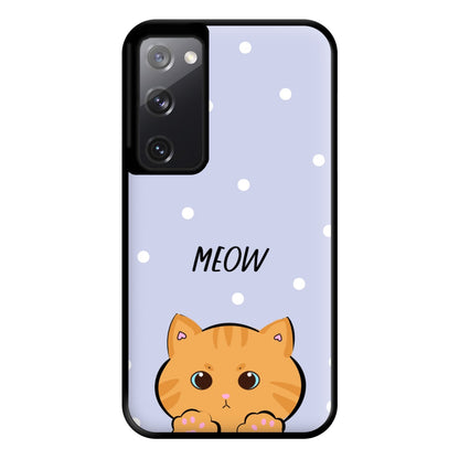 Ginger Cat - Cats Phone Case for Galaxy S20FE