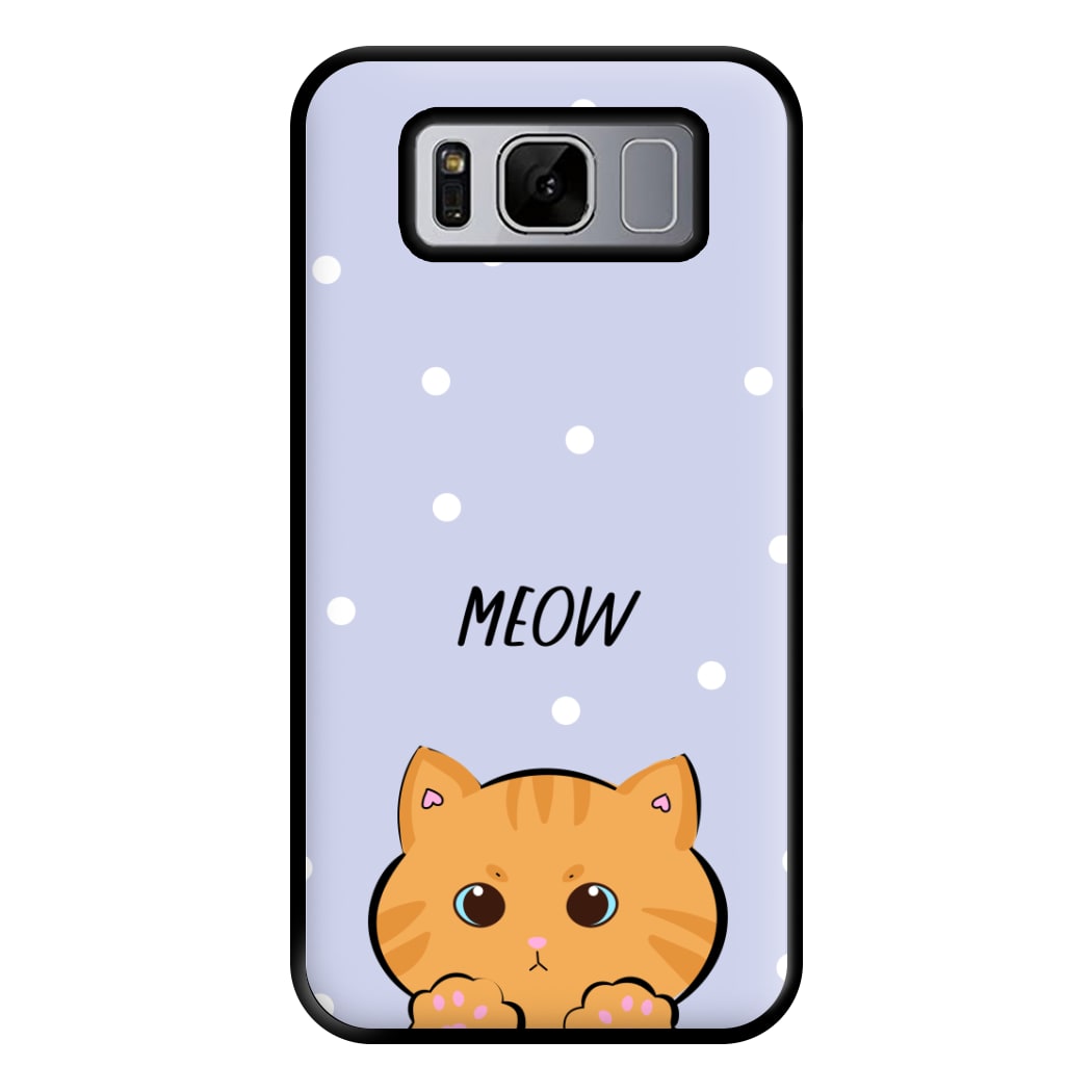 Ginger Cat - Cats Phone Case for Galaxy S8 Plus