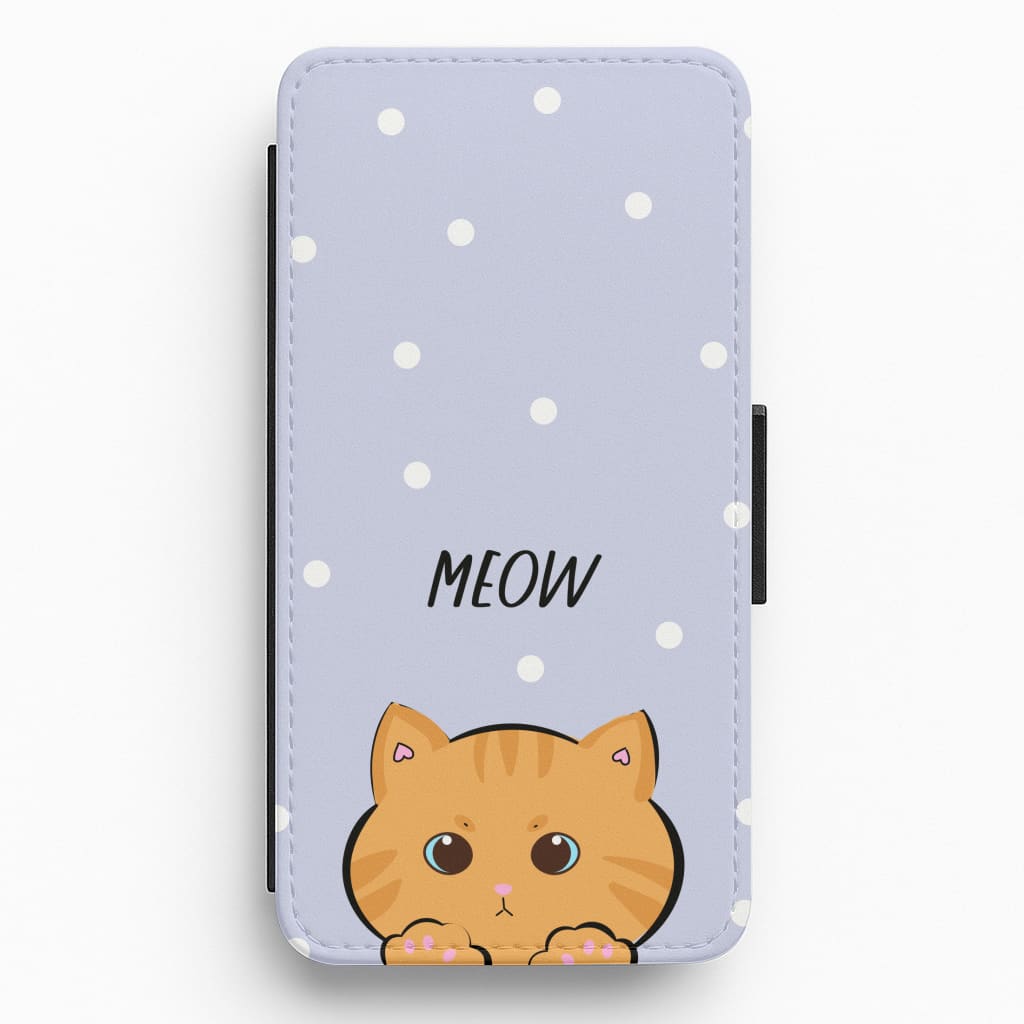 Ginger Cat - Cats Flip / Wallet Phone Case