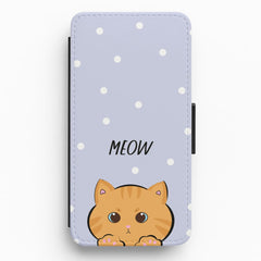 Ginger Cat - Cats Flip / Wallet Phone Case