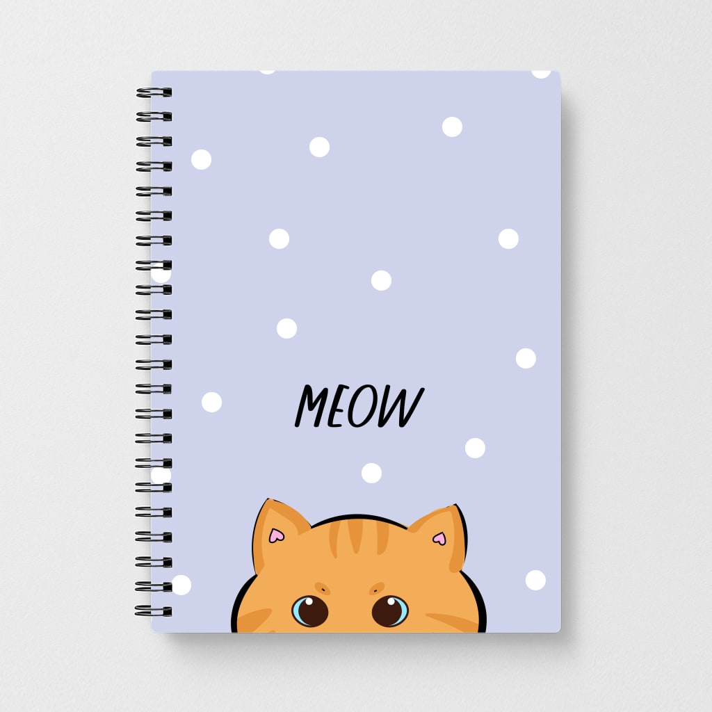 Ginger Cat - Cats Notebook