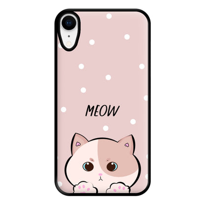 Pale Cat - Cats Phone Case for iPhone XR