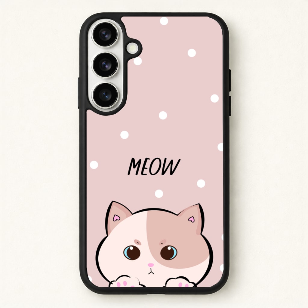 Pale Cat - Cats Phone Case for Galaxy S26 Plus