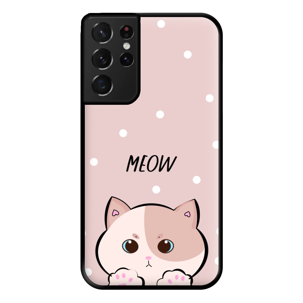 Pale Cat - Cats Phone Case for Galaxy S21 Ultra