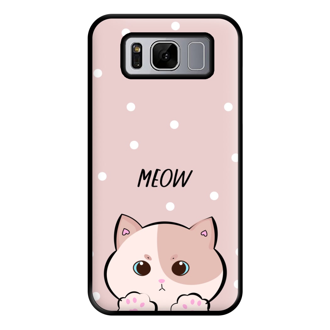 Pale Cat - Cats Phone Case for Galaxy S8 Plus