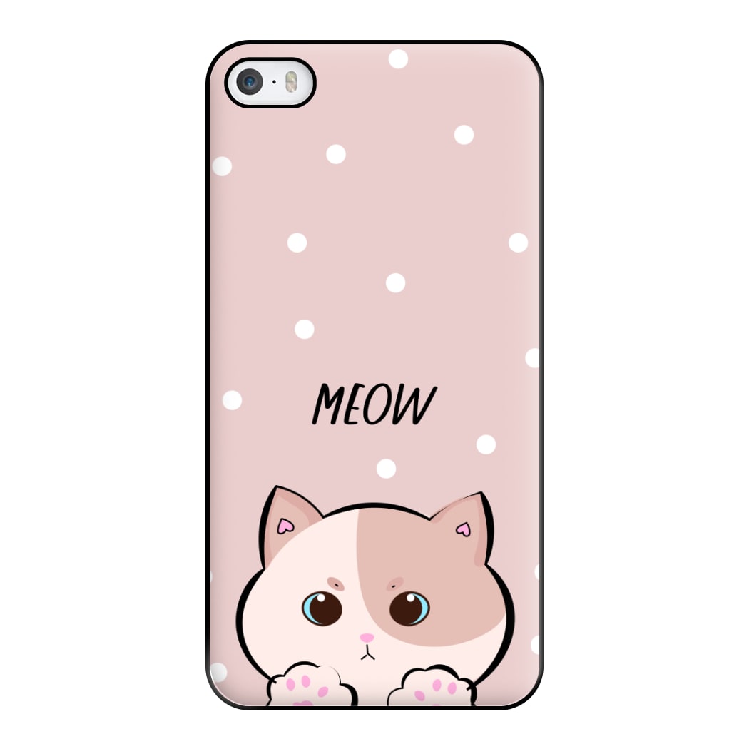 Pale Cat - Cats Phone Case for iPhone 5 / 5s / SE 2016