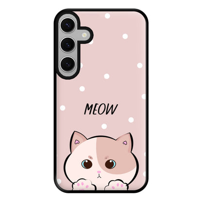 Pale Cat - Cats Phone Case for Galaxy S24FE