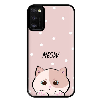 Pale Cat - Cats Phone Case for Galaxy A41