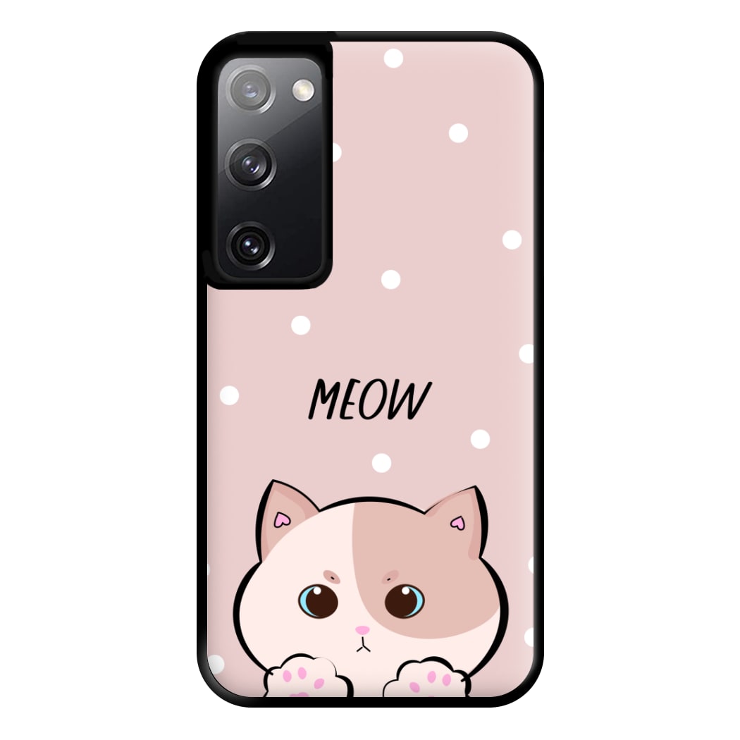 Pale Cat - Cats Phone Case for Galaxy S20