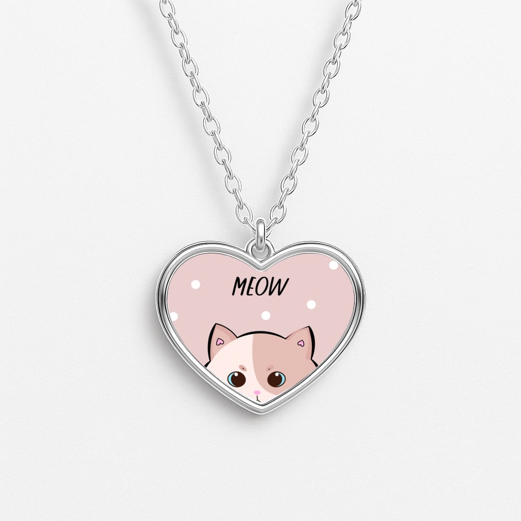 Pale Cat - Cats Necklace