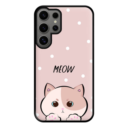 Pale Cat - Cats Phone Case for Galaxy S24 Ultra