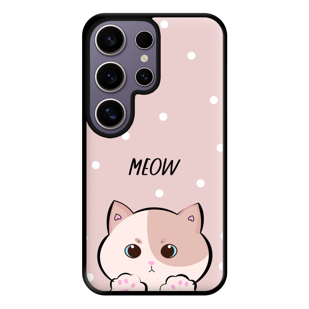 Pale Cat - Cats Phone Case for Galaxy S25 Ultra