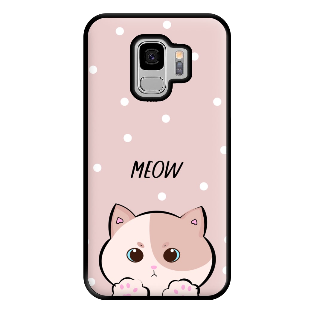 Pale Cat - Cats Phone Case for Galaxy S9 Plus