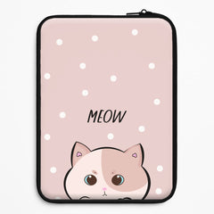 Pale Cat - Cats Laptop Sleeve