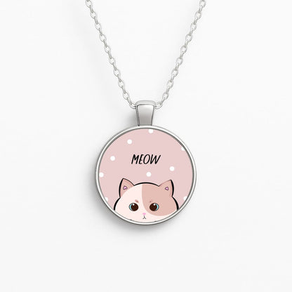Pale Cat - Cats Necklace