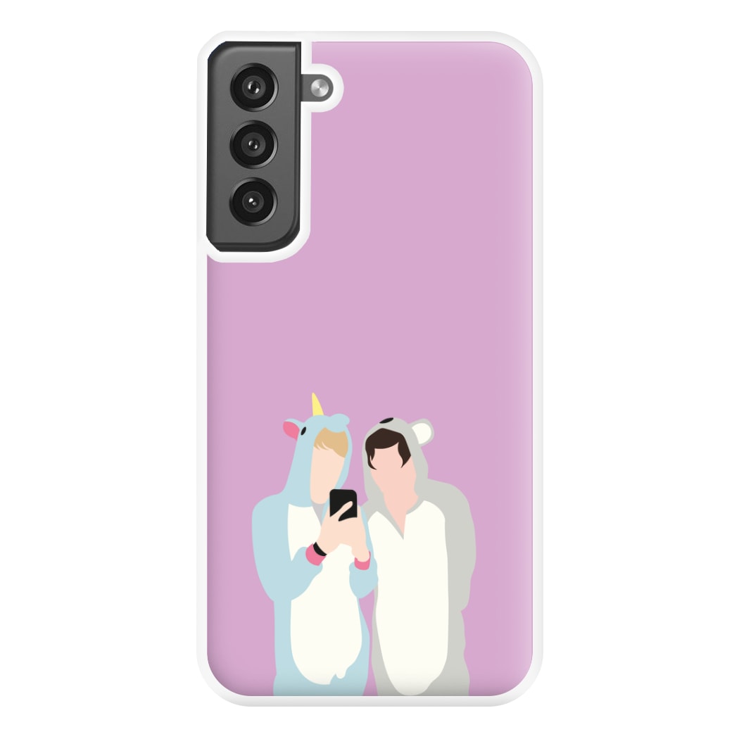 Onsies - S & C Phone Case for Galaxy S21FE