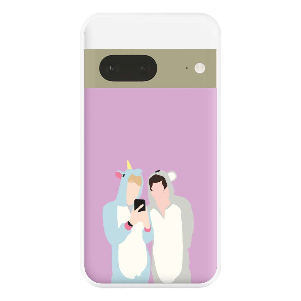 Onsies - S & C Phone Case for Google Pixel 7a