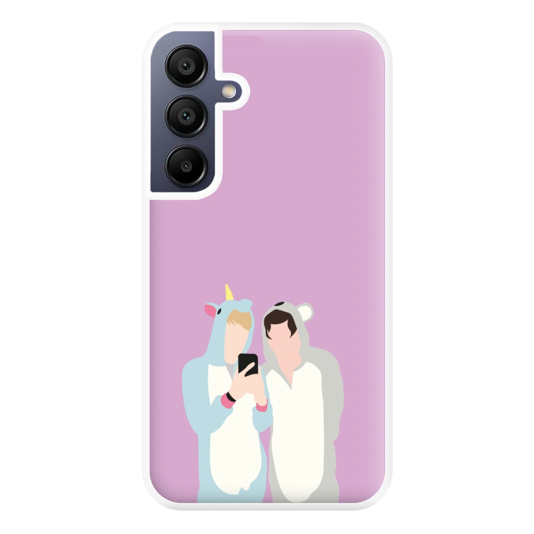 Onsies - S & C Phone Case for Galaxy A16