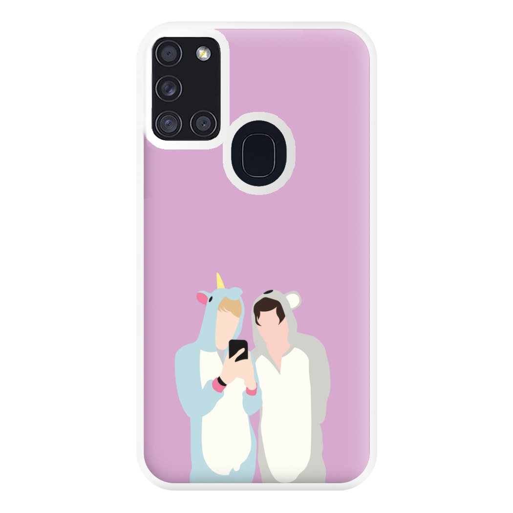 Onsies - S & C Phone Case for Galaxy A21s