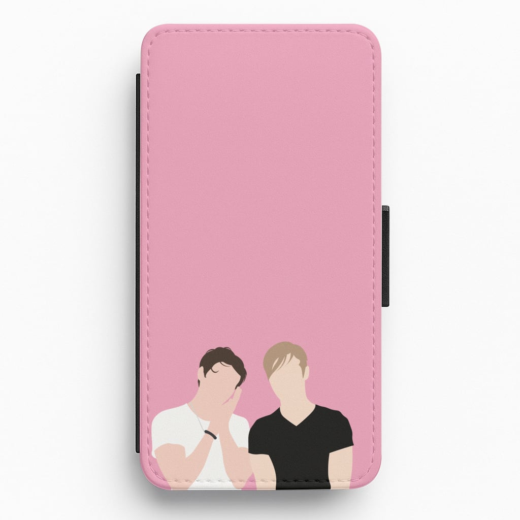 Selfie - S & C Flip / Wallet Phone Case
