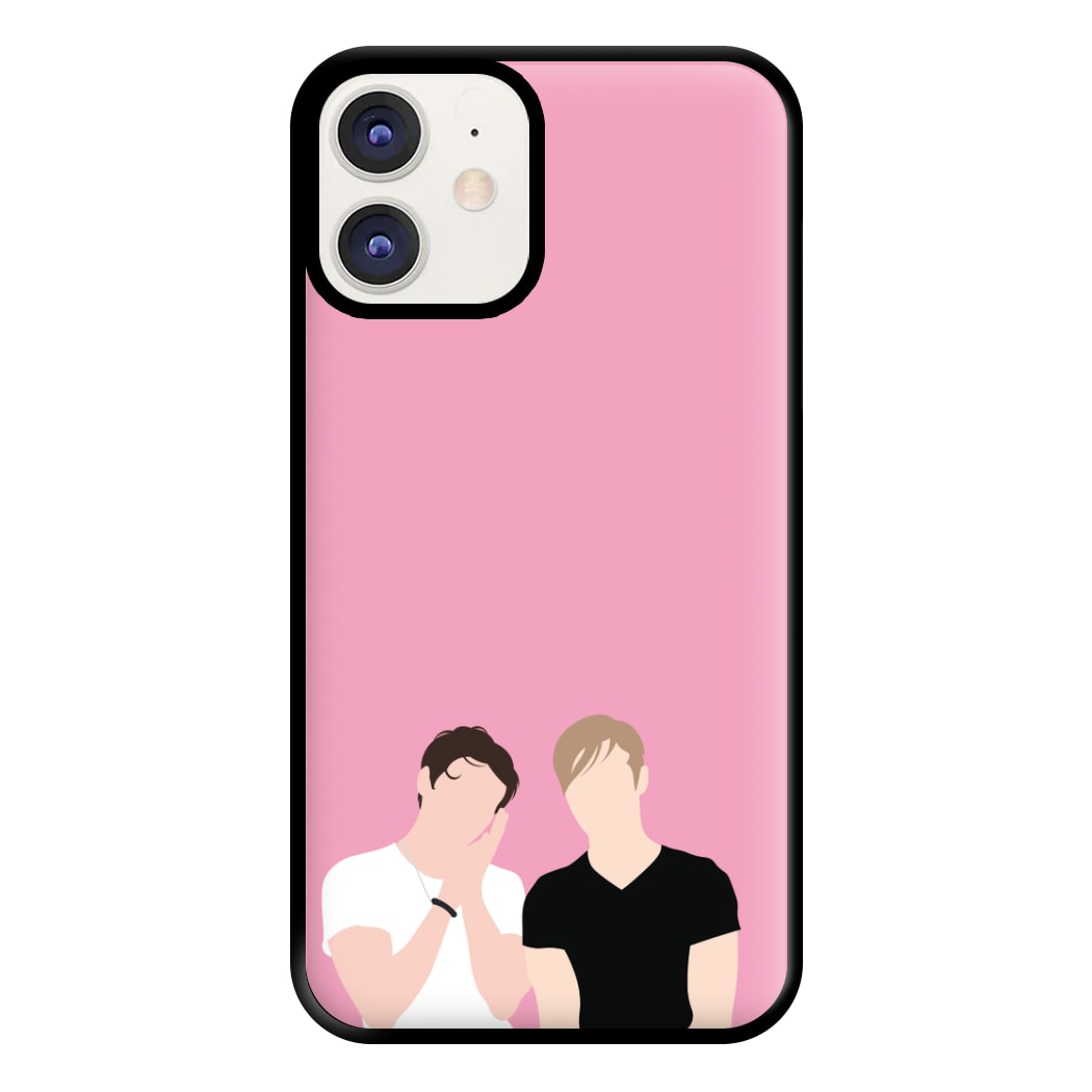 Selfie - S & C Phone Case for iPhone 12 / 12 Pro