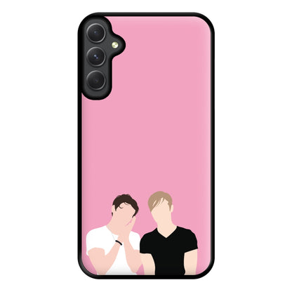 Selfie - S & C Phone Case for Galaxy A34