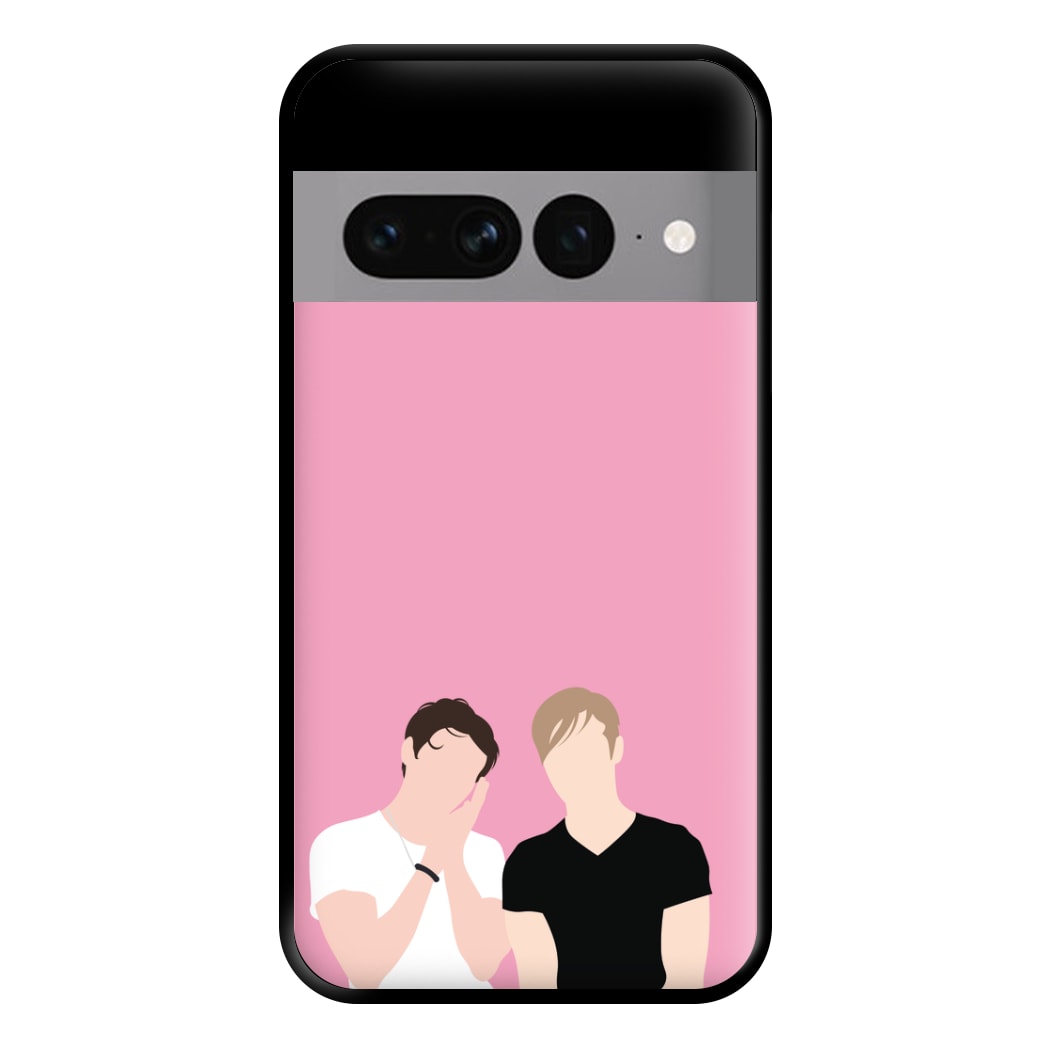 Selfie - S & C Phone Case for Google Pixel 7 Pro