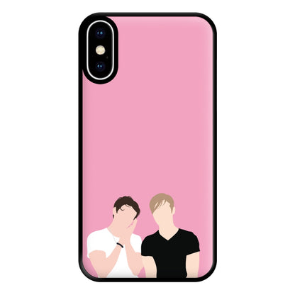 Selfie - S & C Phone Case for iPhone XS Max