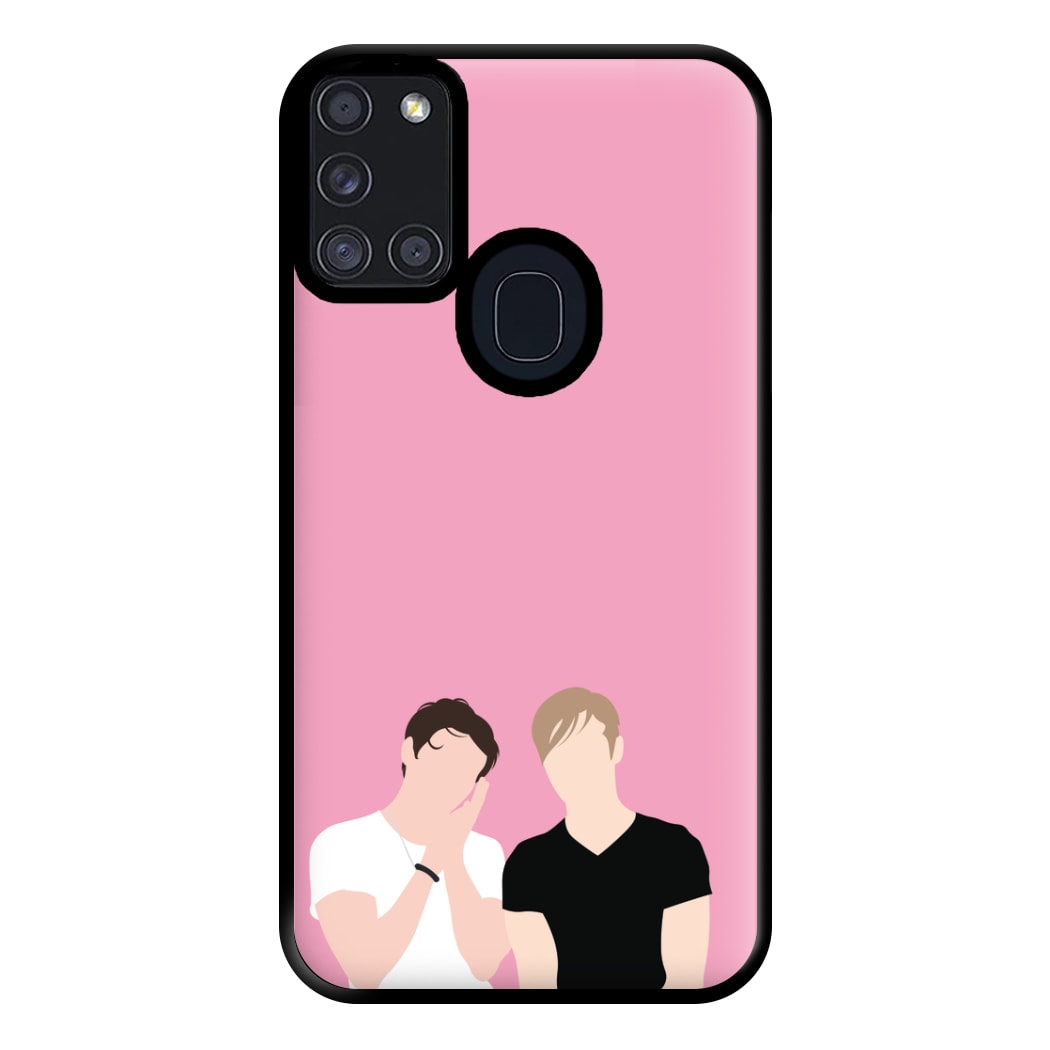 Selfie - S & C Phone Case for Galaxy A21s