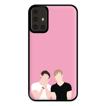 Selfie - S & C Phone Case for Galaxy A71