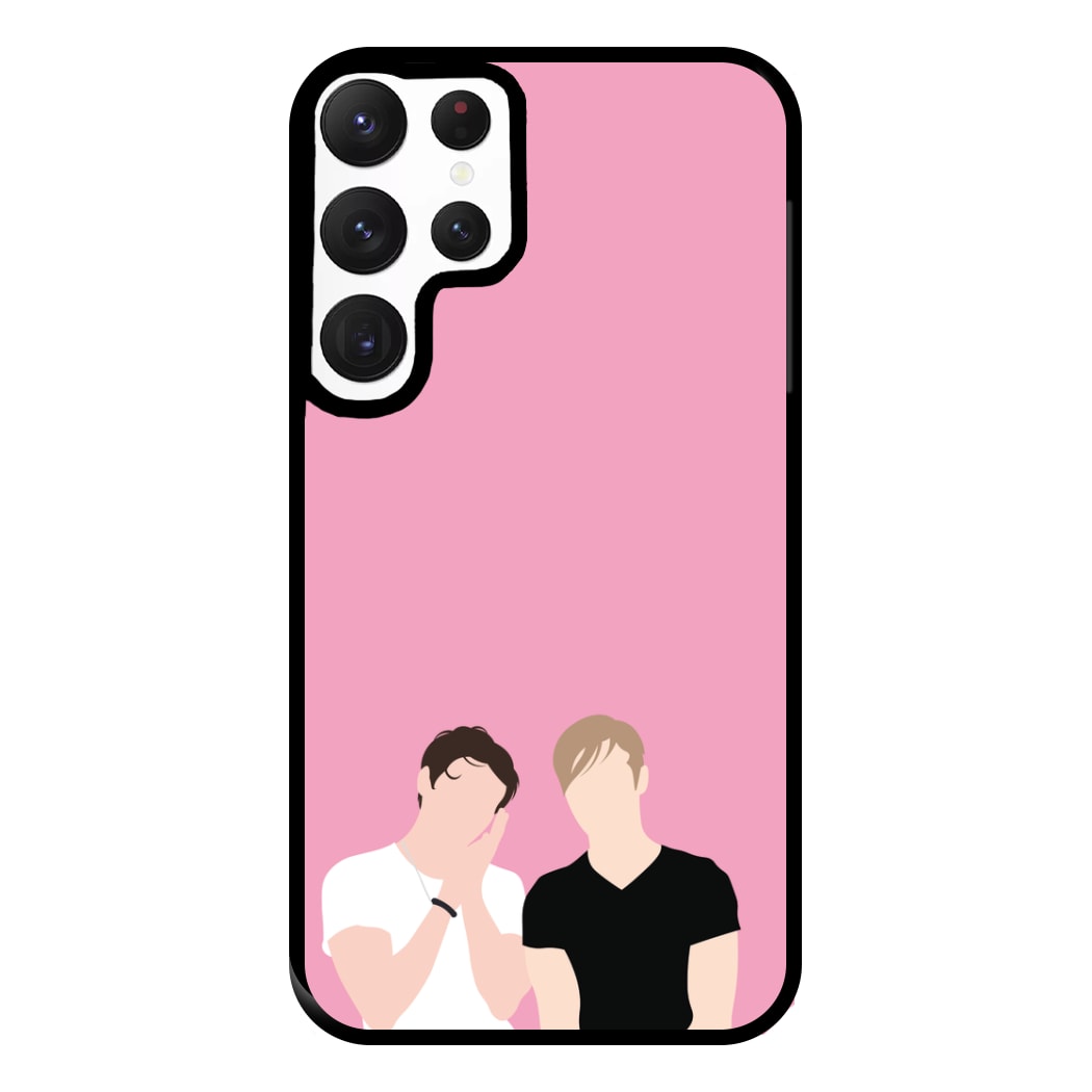 Selfie - S & C Phone Case for Galaxy S22 Ultra