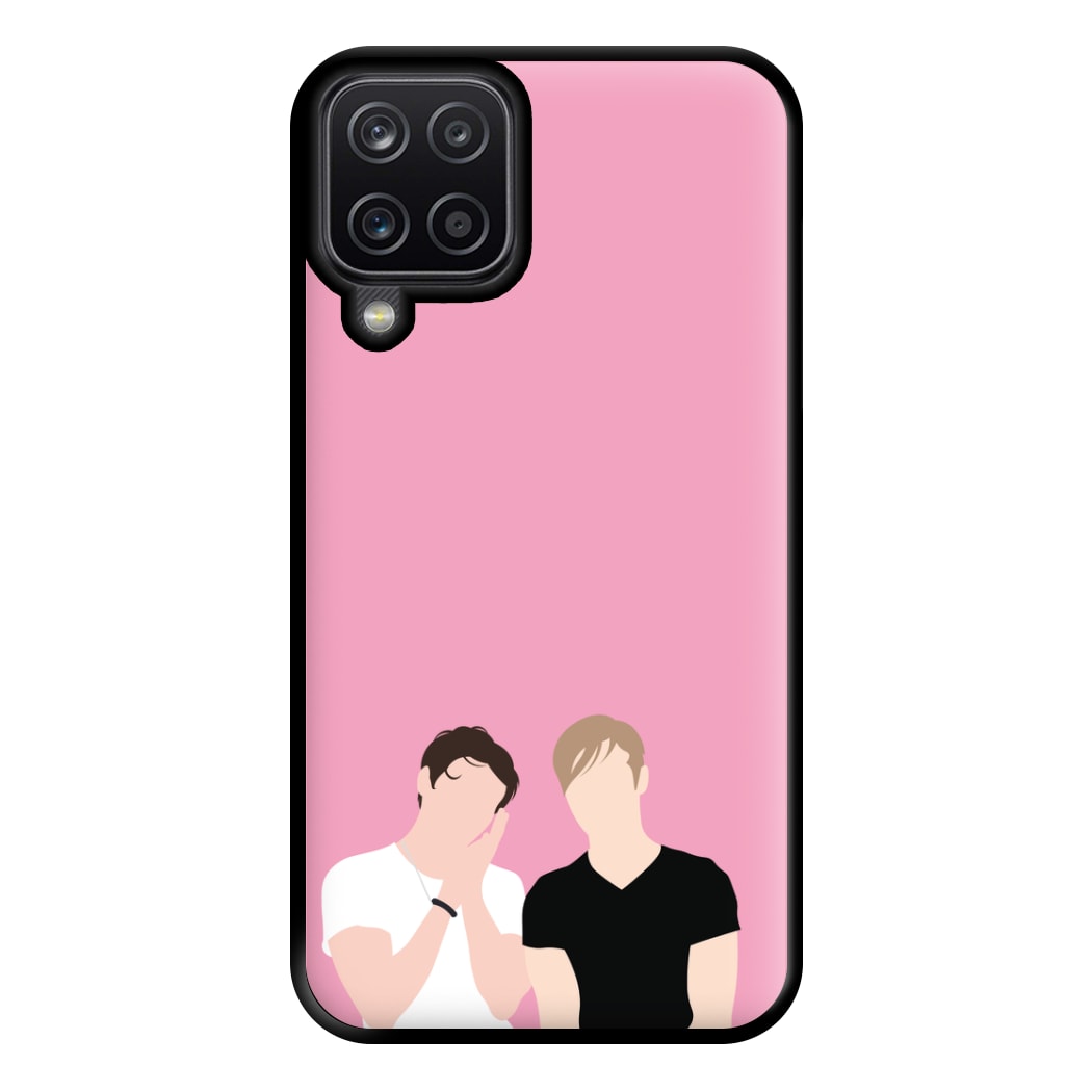 Selfie - S & C Phone Case for Galaxy A12