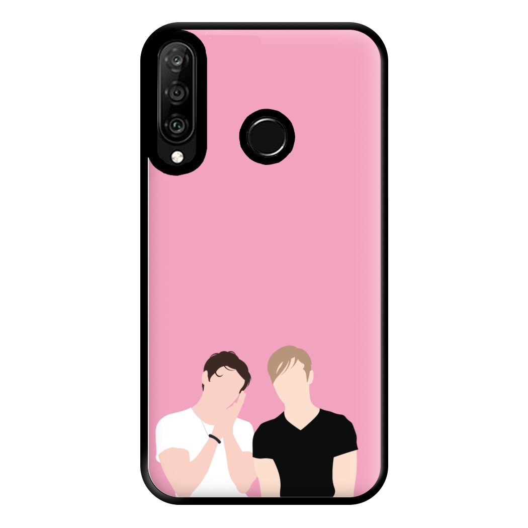 Selfie - S & C Phone Case for Huawei P30 Lite