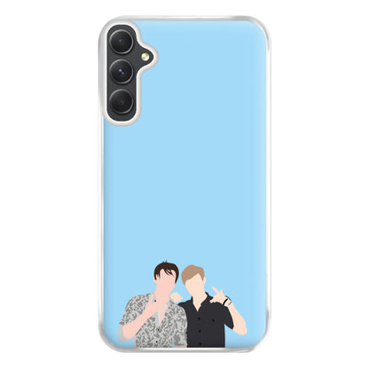 Pose - S & C Phone Case for Galaxy A14