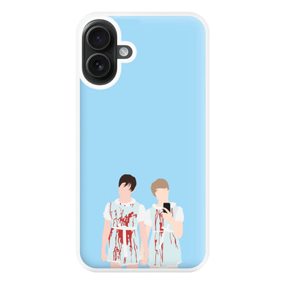 Halloween - S & C Phone Case for iPhone 16 Plus