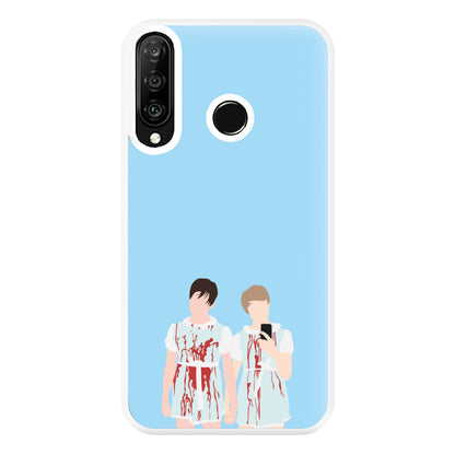 Halloween - S & C Phone Case for Huawei P30 Lite