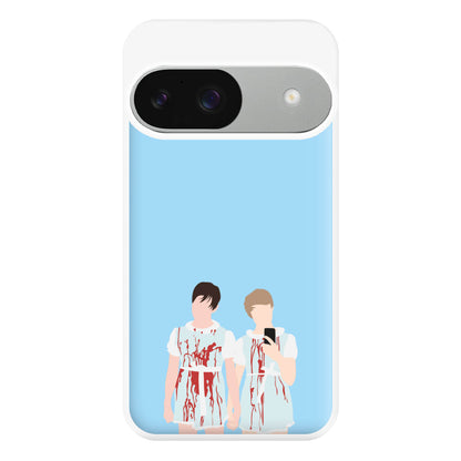 Halloween - S & C Phone Case for Google Pixel 9 / 9 Pro