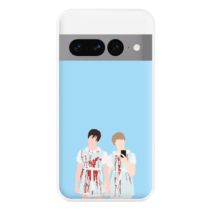 Halloween - S & C Phone Case for Google Pixel 7 Pro