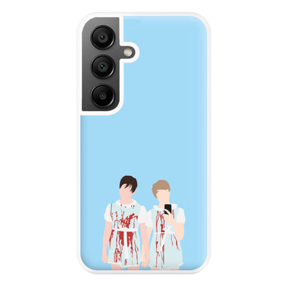 Halloween - S & C Phone Case for Galaxy A55