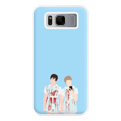 Halloween - S & C Phone Case for Galaxy S8 Plus