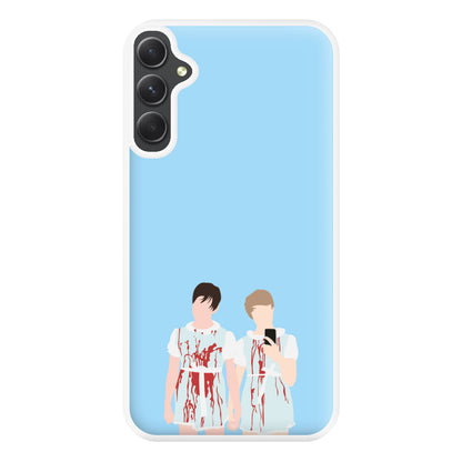 Halloween - S & C Phone Case for Galaxy A34