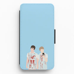Halloween - S & C Flip / Wallet Phone Case
