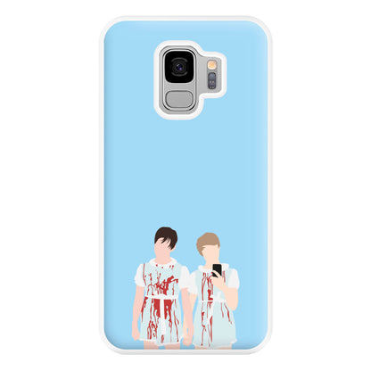 Halloween - S & C Phone Case for Galaxy S9 Plus