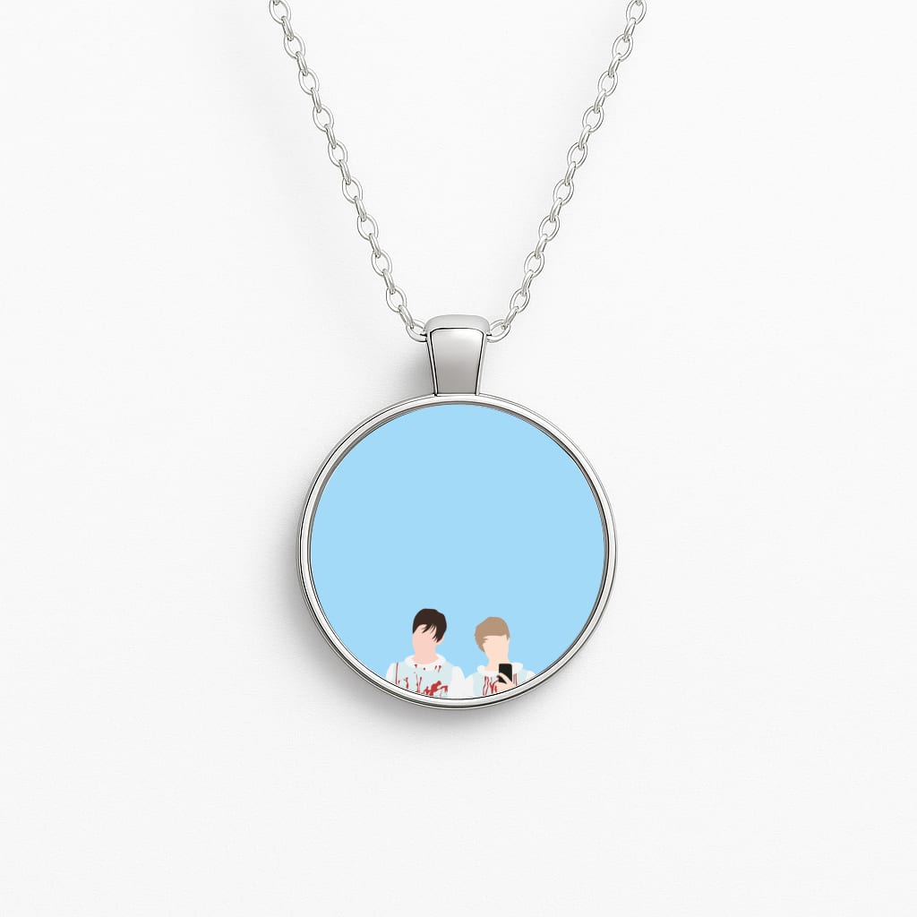 Halloween - S & C Circle Necklace