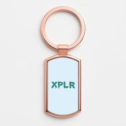 XPLR - S & C Rose Gold Keyring