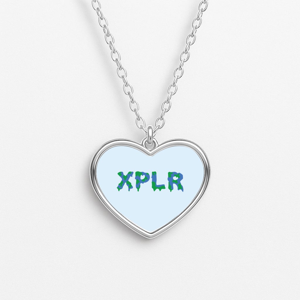 XPLR - S & C Heart Necklace