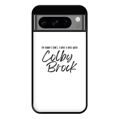 Date With Colby - S & C Phone Case for Google Pixel 8 Pro