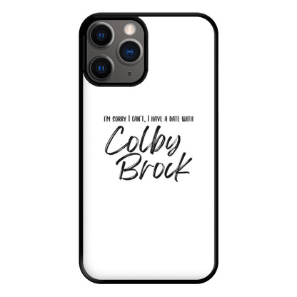 Date With Colby - S & C Phone Case for iPhone 12 Pro Max