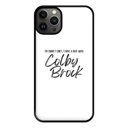 Date With Colby - S & C Phone Case for iPhone 13